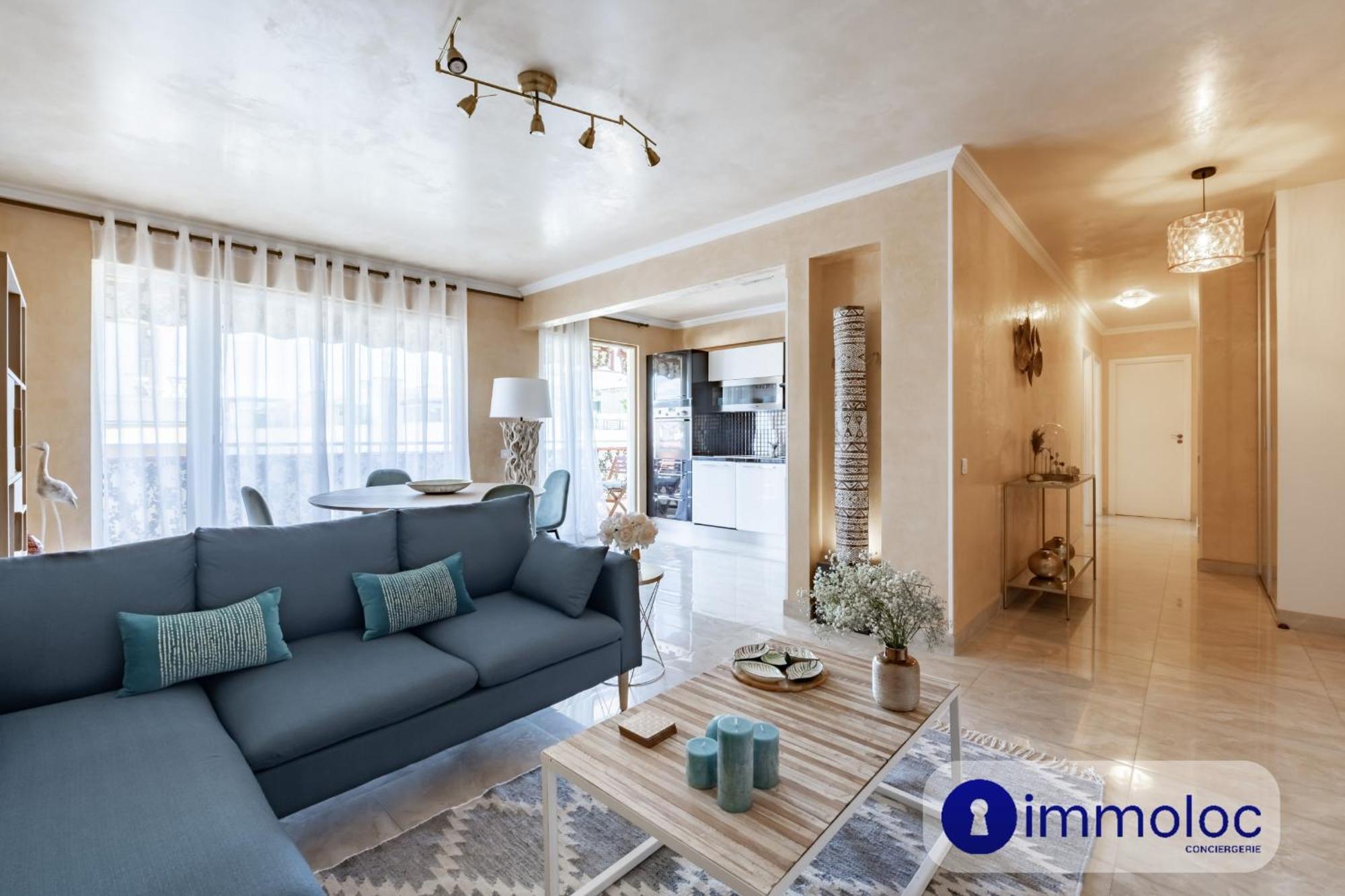 Air-Conditioned Apartment With Terrace Sea View Nice Exteriör bild
